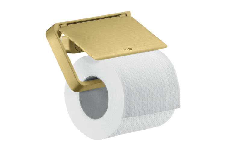 Тримач туалетного паперу настінний Axor Universal, Brushed Brass 42836950 зображення 1