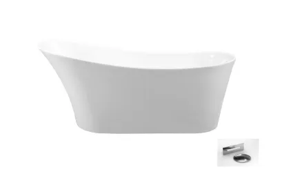 Ванна акрилова CALIMA вільностояча 170х74 з сифоном клік-клак