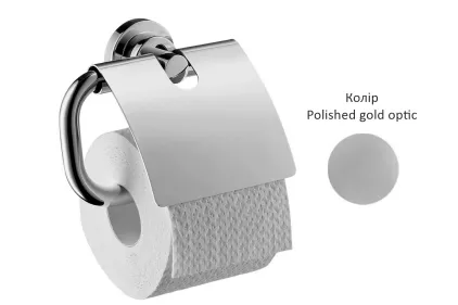 Тримач туалетного паперу настінний Axor Citterio Polished gold optic 41738990