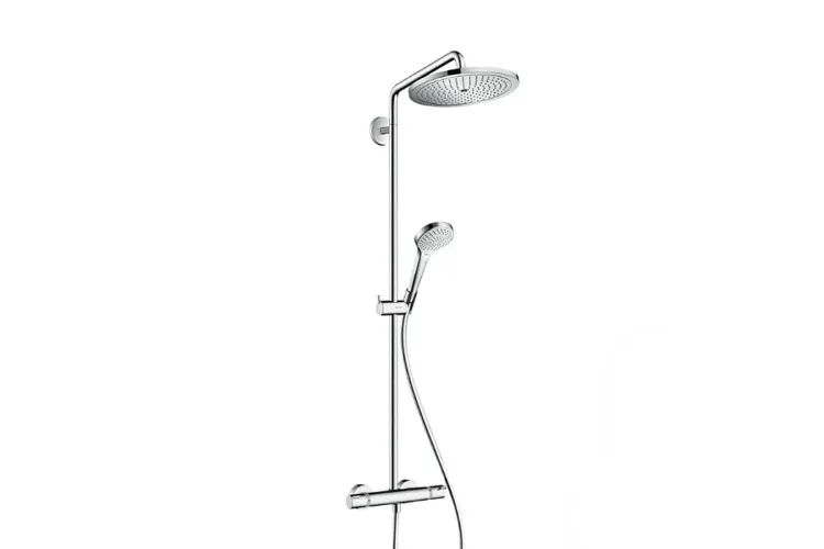 Душова система Croma Select S 280 RainAir 1jet Showerpipe для душу з термостатом, колір - хром (26790000) image 1