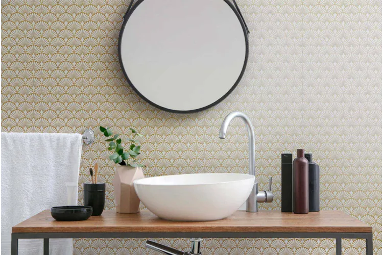 G-3146 ART-DECO WHITE MANHATTAN NAT 29.75x29.75 (плитка для підлоги і стін) image 2