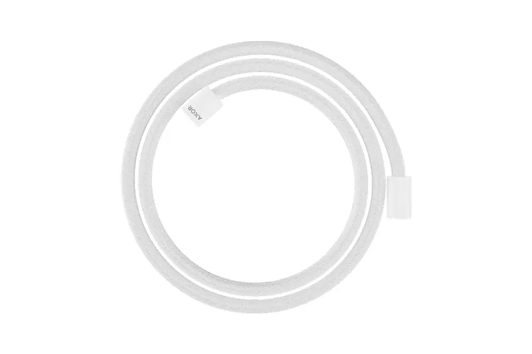 Шланг для душу AXOR Textile 1,6 м. cylindrical nut Matt White 28261700 зображення 1