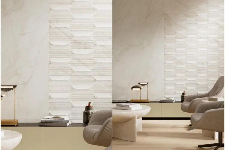 G278 DECO GLEM WHITE 59,6x150 декор (плитка настінна) зображення 3