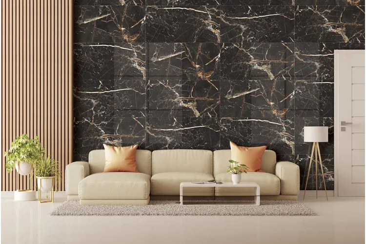 GOLDEN MARQUINA GRANDE HIGH GLOSSY DARK L 60х120 (плитка для підлоги і стін) зображення 2