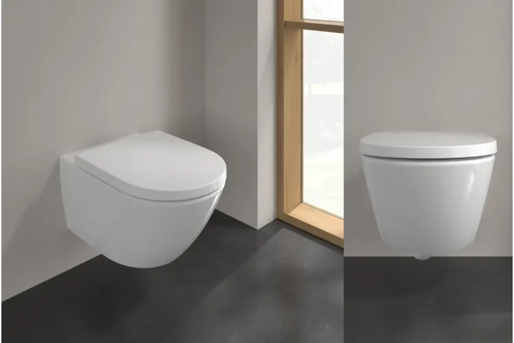 SUBWAY 3.0 Унітаз підвісний Rimless TwistFlush 56 см White Alpin AntiBac CeramicPlus (4670T0T2) зображення 2