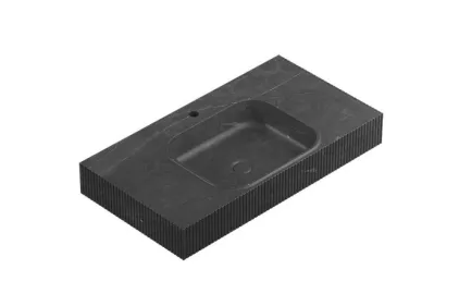 G187 Умивальник-стільниця MOTIF LINES прямокутний, 90,4x48,7x12,5, habana dark matt (100330516)