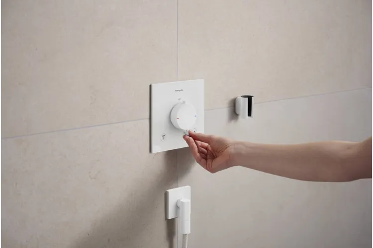 Шлангове під'єднання FixFit Fine E, Matt White (28883700) зображення 2