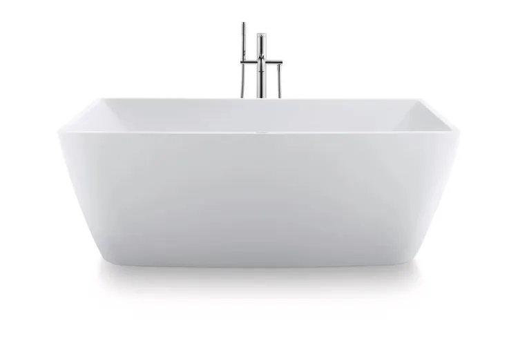 DURASQUARE Ванна вільностояча 185x85 см з ніжками, панеллю та сифоном (700430000000000) image 1