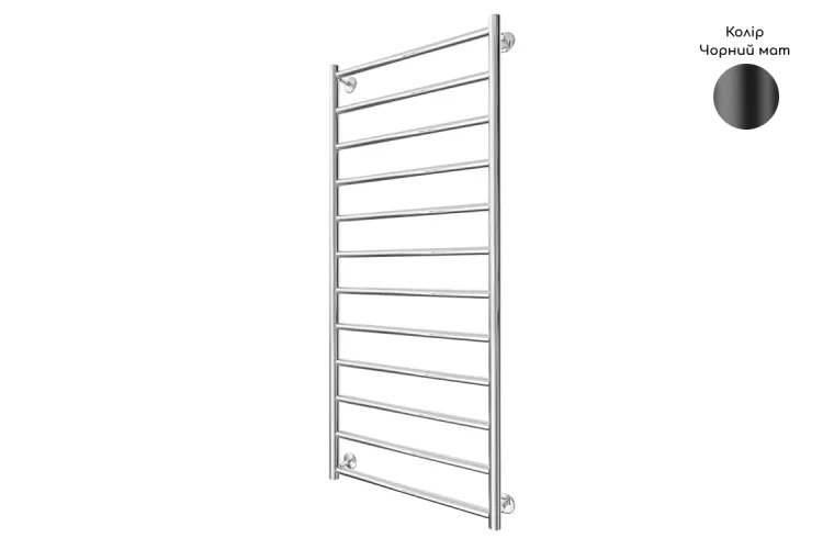 Рушникосушка INOX Флет 1170х530/500 чорний мат зображення 1