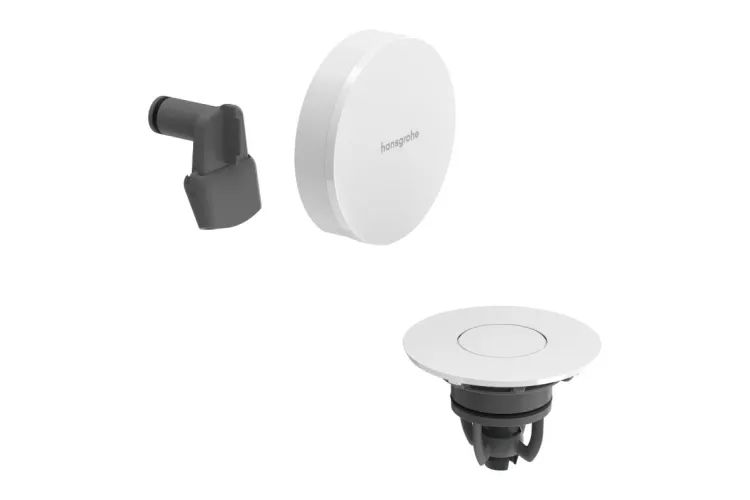 Зовнішня частина Exafill II до сифона на ванну з наповненням Matt White/White Gloss 58119700 зображення 1