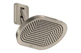 Верхній душ Axor ShowerSphere 370х220 2jet EcoSmart з регульованим кронштейном, Brushed Nickel (39746820)