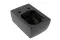 MEMENTO 2.0 Унітаз підвісний  375x560 мм Pure Black Ceramic Plus (4633R0R7) 