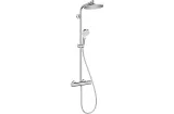 Душова система Crometta S Showerpipe 240 1jet EcoSmart з термостатом: 9л/хв (27268000)