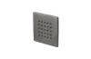 SQUARE, Бокова форсунка для душу, brushed titanium (100280736)  зображення 1