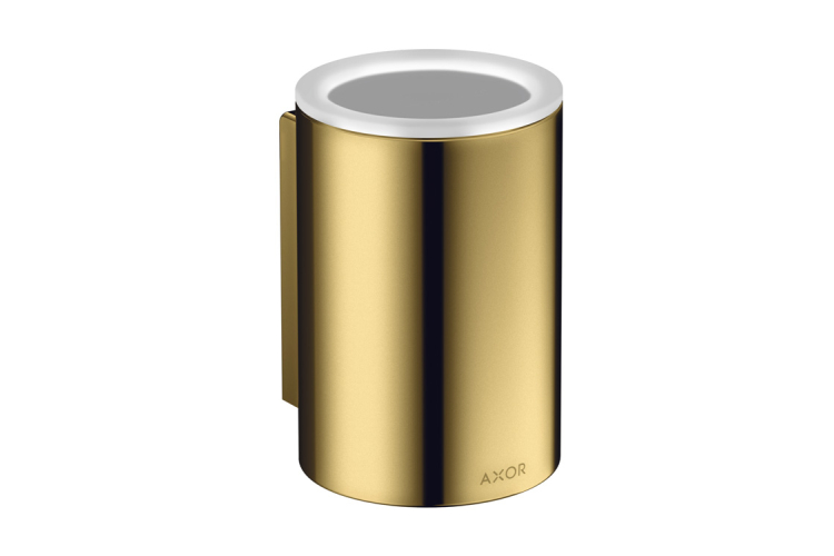 Стакан підвісний Axor Universal Circular, Polished Gold Optic (42804990)