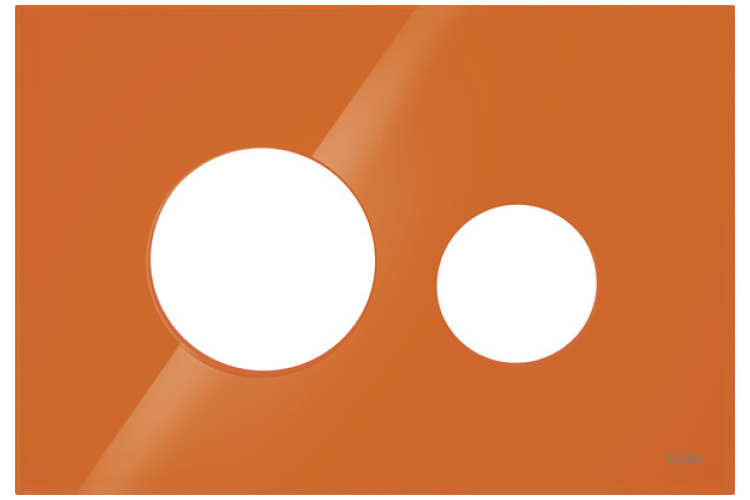Панель змиву TECELoop лицьова, скло помаранчева (9240673) image 1