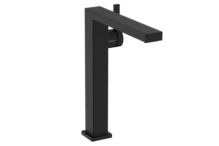 Змішувач Tecturis E 240 Fine CoolStart EcoSmart+ для умивальника без донного клапана, Matt Black (73072670) зображення 1