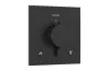 Термостат прихованого монтажу Ecostat Comfort E на 2 функції Matt Black (33711670) зображення 1