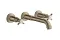 Змішувач Axor Montreux  для умивальника двохвентильний Cross зі стіни 16532820 Brushed Nickel