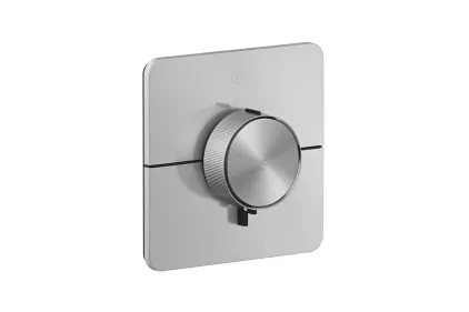 Термостат прихованого монтажу ShowerSelect ID Softsquare на 1 функцію Brushed Nickel (36758820)