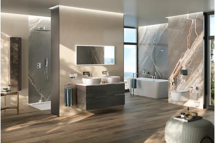 TILE, Дзеркало 120х50 см, LED підсвіткою 4000К (100207790) зображення 2