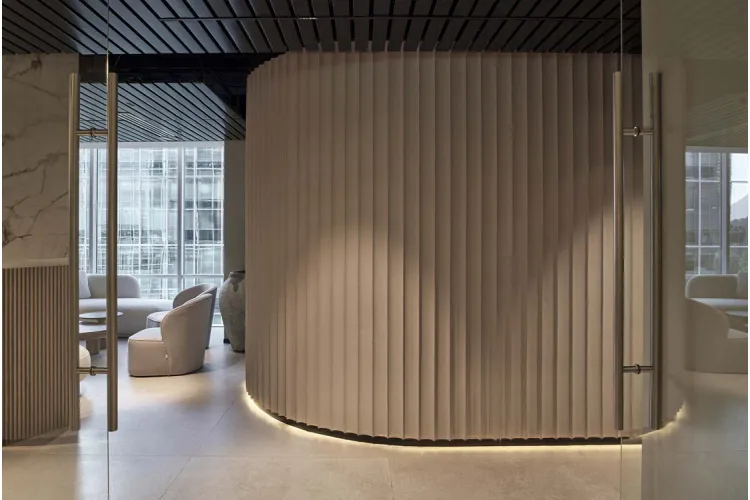 Стінова панель FITWALL, ARCO WHITE SAND VERTICAL 118.5x259 (100314068) image 4