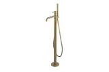 ROUND, Змішувач підлоговий для ванни, brushed brass (100368232)