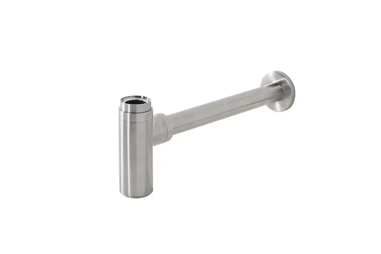 ROUND, Сифон для умивальника, brushed stainless steel (100286924) image 1