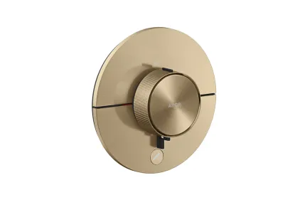 Термостат прихованого монтажу ShowerSelect ID Round HighFlow на 1 функцію, Brushed Bronze (36776140)