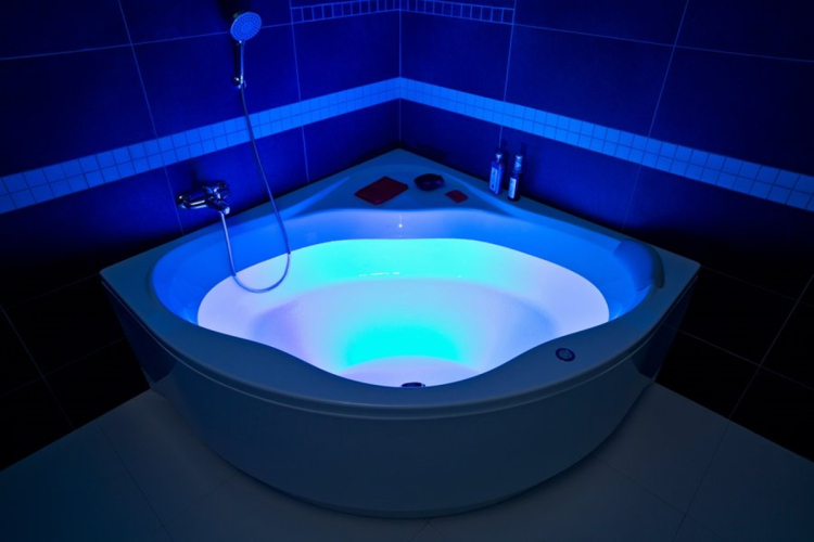 Підводне світлодіодне освітлення (тільки синій колір) зображення 1