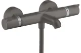 Змішувач з термостатом для ванни Ecostat Comfort, Brushed Black Chrome (13114340)
