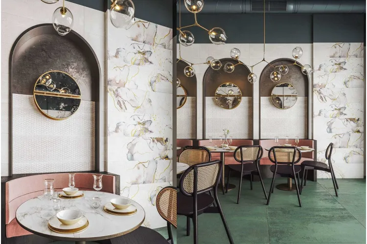 G-599 METALLIC WHITE PLATE 30x100 декор (плитка настінна) image 2