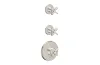 Термостат Axor Archivio Cross для 2-х споживачів, Stainless Steel Optic (34142800) зображення 1
