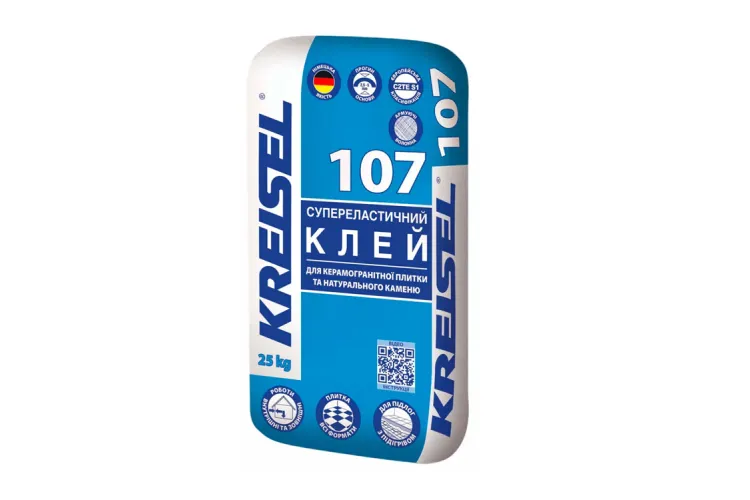 Клей KREISEL 107 (25 кг) С2ТЕ S1 зображення 1