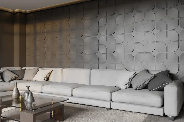 Гіпсова стінова панель 50х50 см FUSION 05 зображення 2