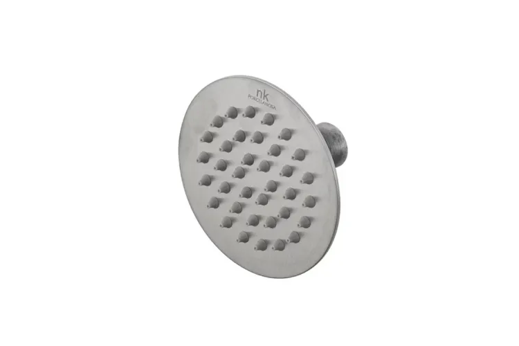 ROUND INOX, Бокова форсунка, підключення 1/2",  brushed stainless steel (100281129)  зображення 1