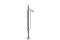 Змішувач Axor Uno для ванни підлоговий, ручка Loop, хромований 38442000