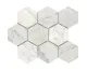 G137 WORLD HEXAGON TEXTURE WHITE 29,9x25,9 (мозаїка)