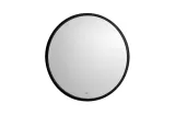 ROUND, Дзеркало 60 см, з підсвіткою, сенсорне управління, mirror_matt black (100334356)