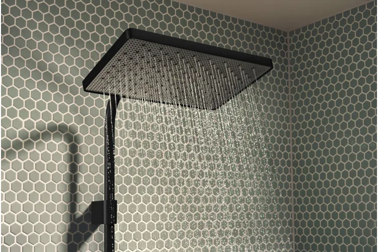 Душова система Activera Q 290/180 1jet EcoSmart ShowerTablet Select 360, MattBlack (28648670) зображення 2