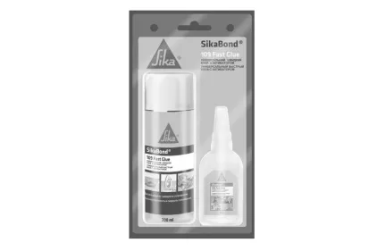 SikaBond-109 Fast Glue Універсальний миттєвий ціаноакрилатний клей 50г + 200мл