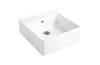 SINGLE-BOWL SINK Кухонна мийка 59,5x63x22 з pop-up з 1-м отвором (632062R1HL2) White Alpin CeramicPlus image 1