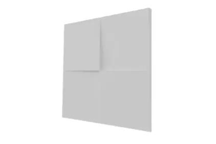 Гіпсова стінова панель 50х50 см FLAT 02