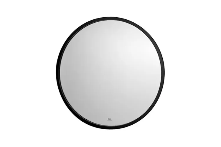 ROUND, Дзеркало 60 см, з підсвіткою, сенсорне управління, mirror_matt black (100334356) зображення 1