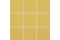 COLOR TWO темно-жовта GRS0K642 30х30 (9.8х9.8) рельєфна плитка для басейну на сітці