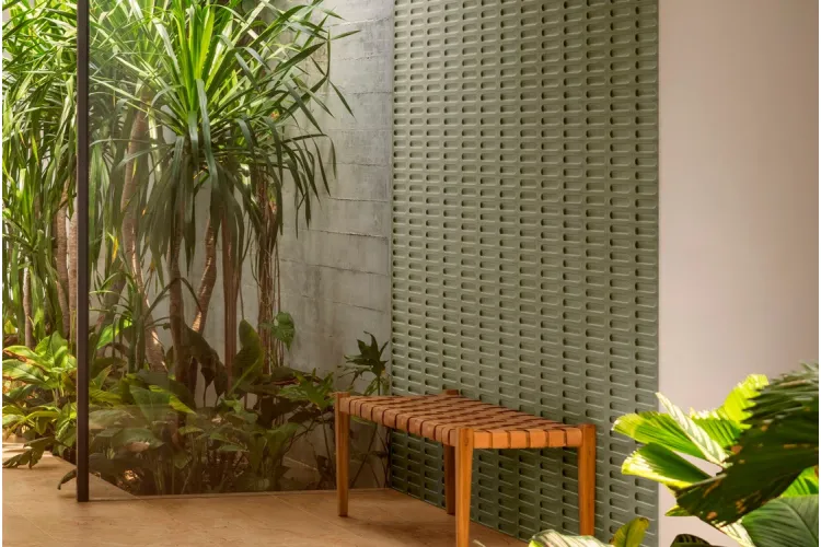 MEV0 CROGIOLO CONFETTO SALVIA STR 3D SAVOIARDO 5х15 (плитка настінна) зображення 3