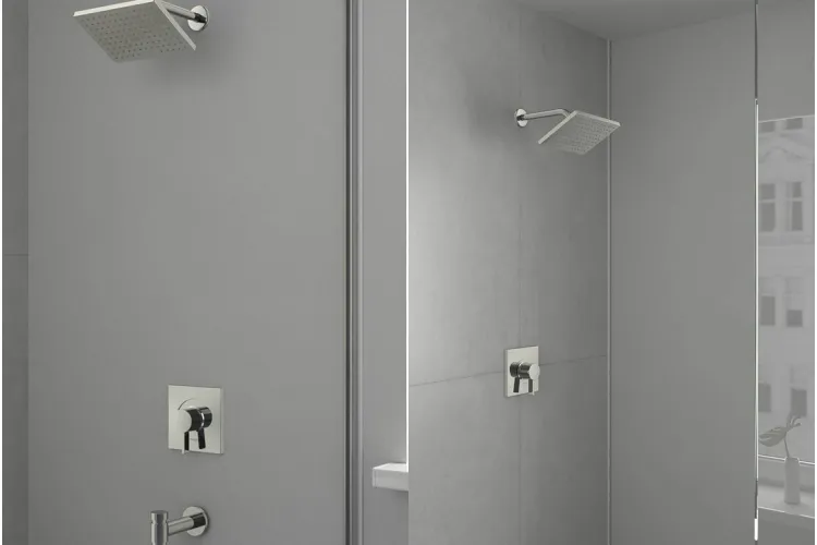 Верхній душ Vernis Shape 230 230x170 мм 1jet EcoSmart+ , Chrome (26094000) зображення 2