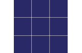 COLOR TWO темно-синя GAA0K555 30х30 (9.8х9.8) гладка плитка для басейну на сітці