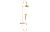 Душова система Axor Showerpipe 180 1jet з термостатом, Brushed Gold Optic (39670250) зображення 1