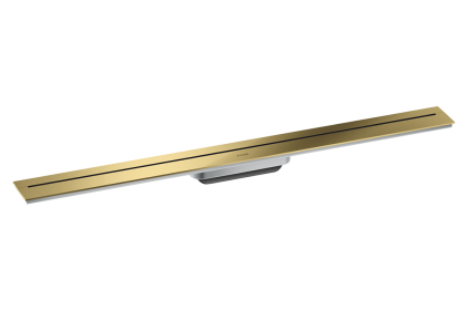 Верхня частина AXOR "Drain" для душового трапу (пристінна) 900 мм, Polished Gold Optic (42527990)
